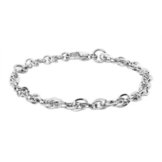 1 - Bracciale donna Singapore Stroili Lady Code acciaio 1691403