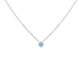 1 - Collana donna Stroili Argento punto luce azzurro 1667706