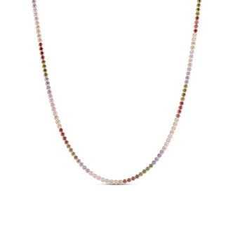 1 - Collana donna multicolor Argento Stroili Rainbow con zirconi 1686158