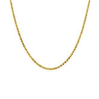 1 - Stroili Colette 9Kt Yellow Gold women's necklace with diamond 1426730