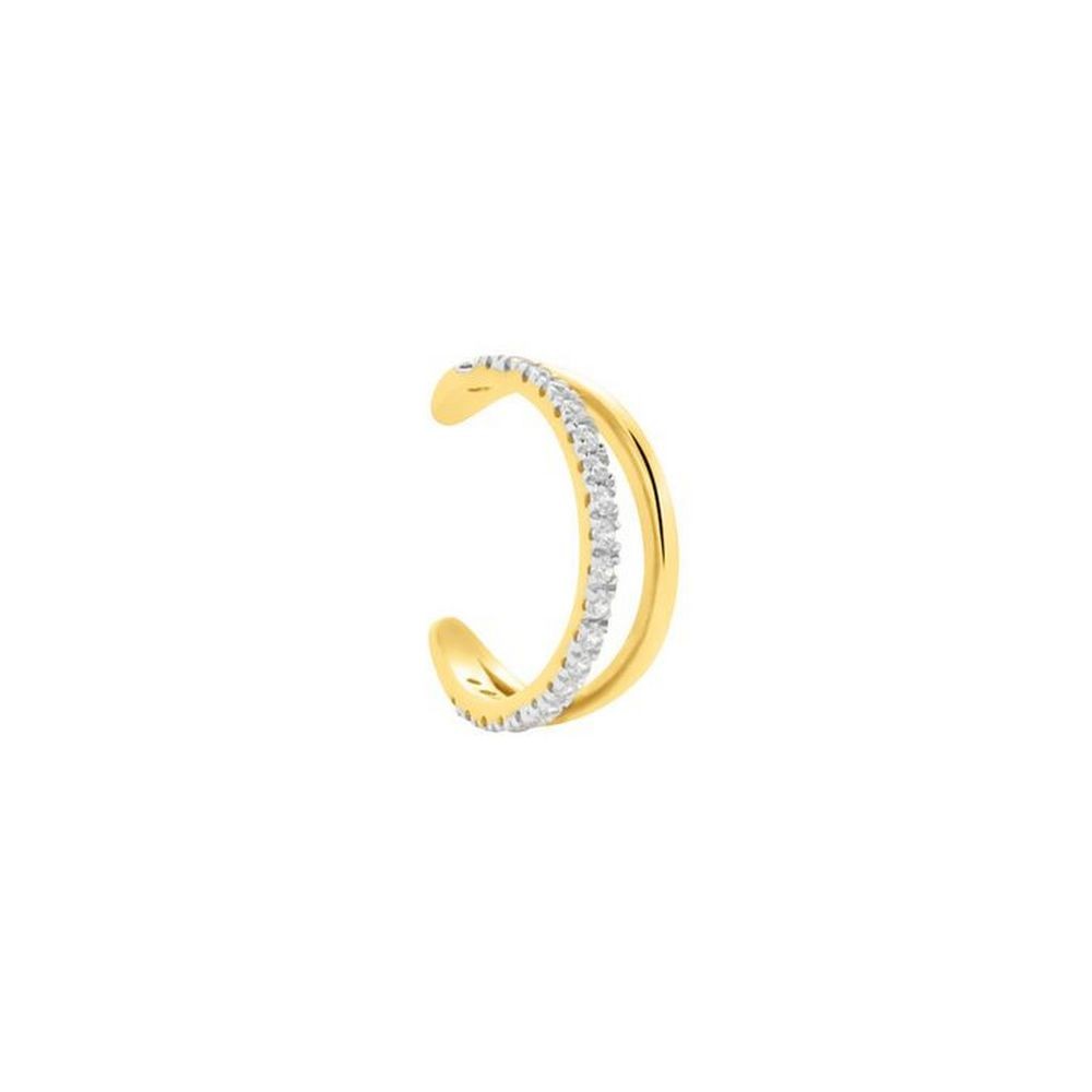 1 - Orecchino Ear Cuff donna Oro Giallo 9Kt Stroili Bon Ton 1429348