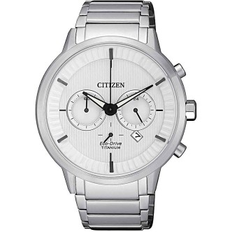 1 - Watch Citizen Titanium Chronograph man analogue bracelet in Titanium CA4400-88A