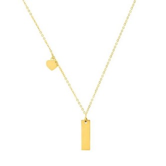 1 - Collana donna targhetta oro Giallo 9Kt Stroili Beverly 1432404