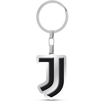 1 - Portachiavi uomo Juventus Lowell acciaio 316L con logo P-JP002XAN