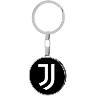 1 - Portachiavi uomo Juventus Lowell acciaio 316L con logo B-JP001XAN