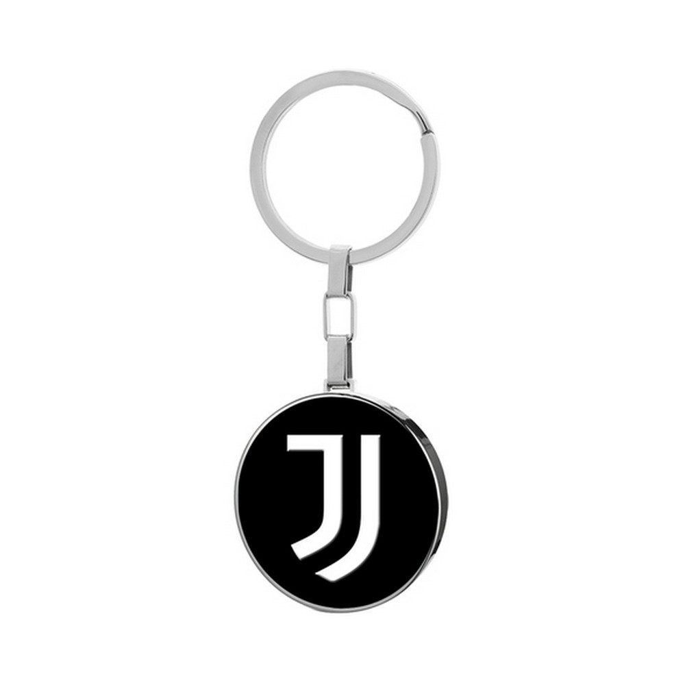 1 - Portachiavi uomo Juventus Lowell acciaio 316L con logo B-JP001XAN