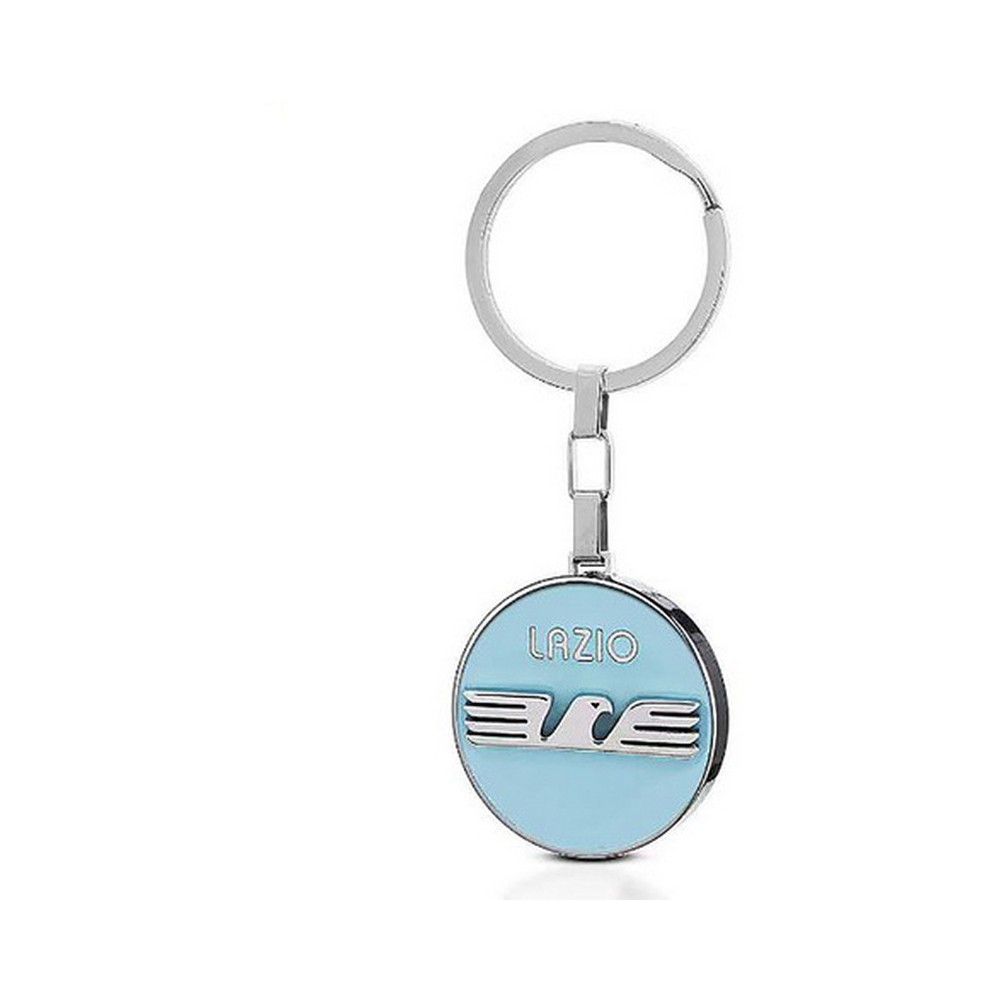 1 - S.S. men's key ring Lazio Lowell 316L steel with B-LP001XAA logo