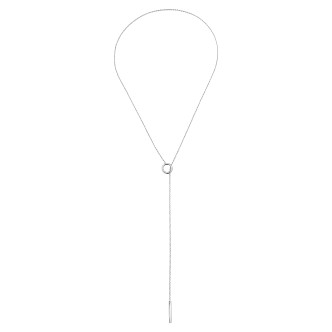 1 - Breil Flow women's necklace TJ3572 316L steel latch with pendant wand