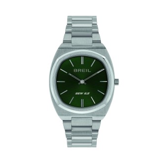 1 - Orologio uomo Breil BSW6.5 fondo verde TW2061 acciaio 316L solo tempo