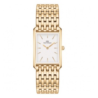 1 - Orologio donna Daniel Wellington The Bound dorato DW00100705 acciaio 316L rettangolare