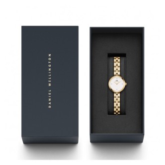 1 - Orologio donna Daniel Wellington Elan Lumine dorato DW00100715 acciaio 316L fondo bianco