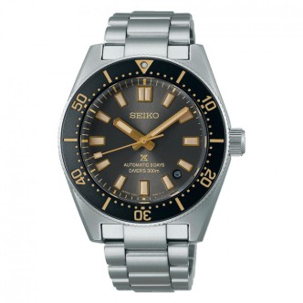 1 - Seiko Prospex 62MAS Heritage 1965 re-edition men's automatic watch with black dial SPB451J1