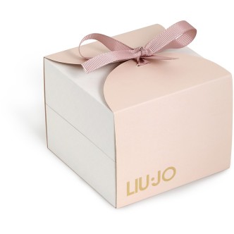 1 - Liu Jo Juniper women's time-only watch with pink background TLJ2332 steel case and bracelet