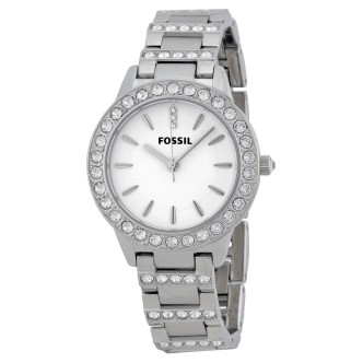 1 - Watch Fossil woman steel only time analog steel bracelet ES2362