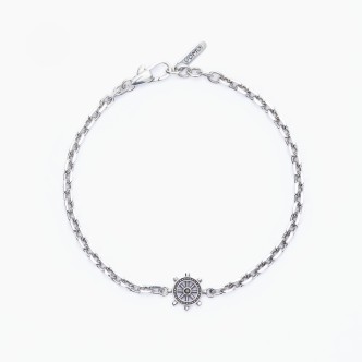 1 - Bracciale uomo Mabina 533577 argento