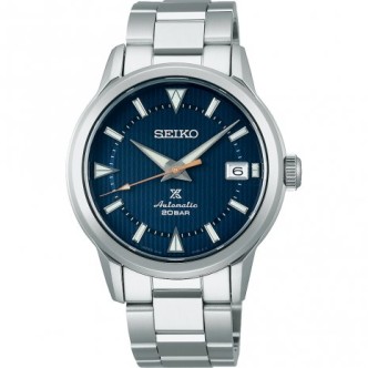 1 - Orologio uomo Seiko Prospex Alpinist Deep Lake SPB249J1 acciaio fondo blu