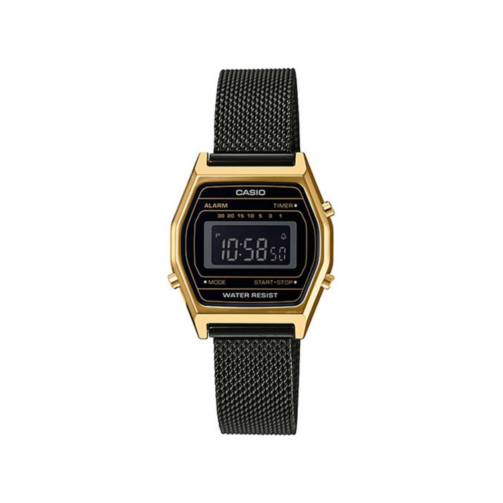 1 - Orologio Casio donna digitale cinturino in acciaio Casio Retro LA690WEMB-1BEF