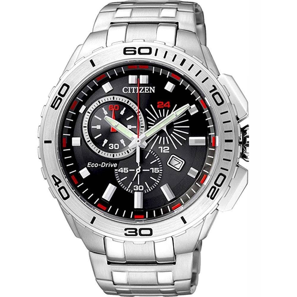 1 - Watch Citizen Chronograph man steel analog steel bracelet AT0960-52E