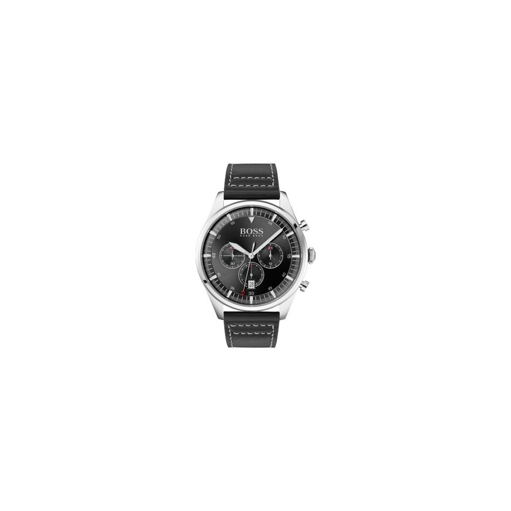 1 - Boss 1513708 steel men's chronograph watch