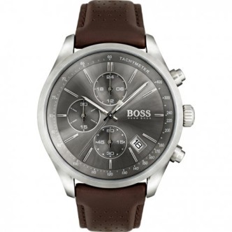 1 - Boss 1513476 steel men's chronograph watch