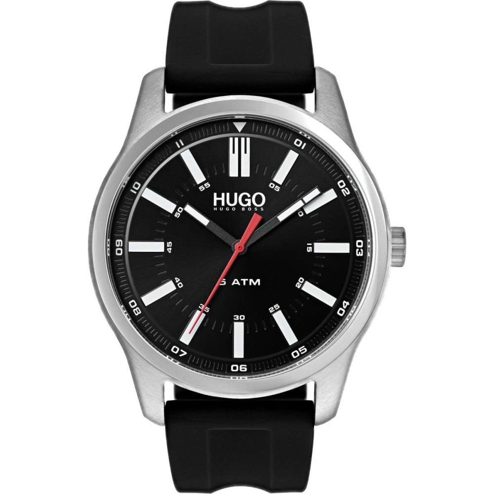 1 - Time only watch Hugo 1530078 steel man