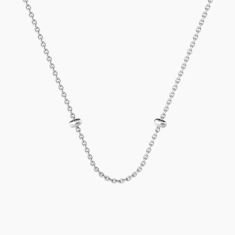 1 - Kidult ALBA women's necklace 316L steel 751231 cable chain