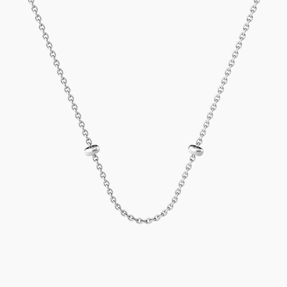 1 - Kidult ALBA women's necklace 316L steel 751231 cable chain