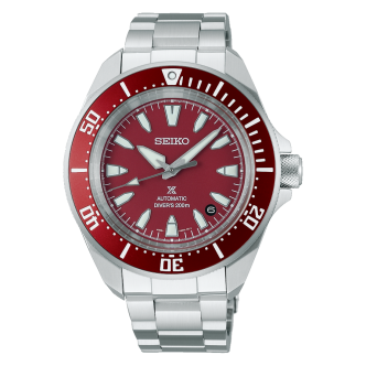 1 - Seiko Prospex Samurai red SRPL11K1 steel automatic men's watch