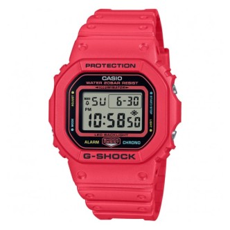 1 - Casio G-Shock The Origin men's watch red DW-5600EP-4ER resin case and strap