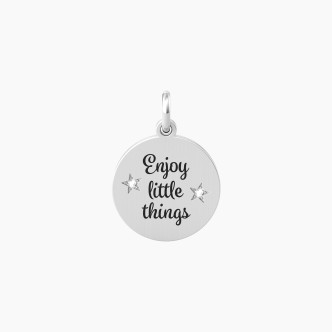 1 - Kidult Enjoy little things women's pendant 741014 316L steel