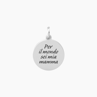 1 - Kidult Women's Pendant Mom You are the world 741008 316L steel