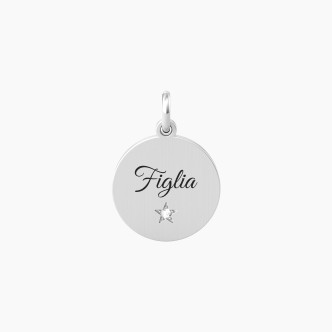 1 - Kidult FIGLIA 741009 women's pendant in 316L steel