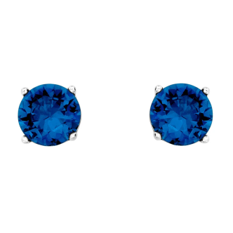 1 - Orecchini donna Argento 925 Stroili 1667719 punto luce blu con zircone