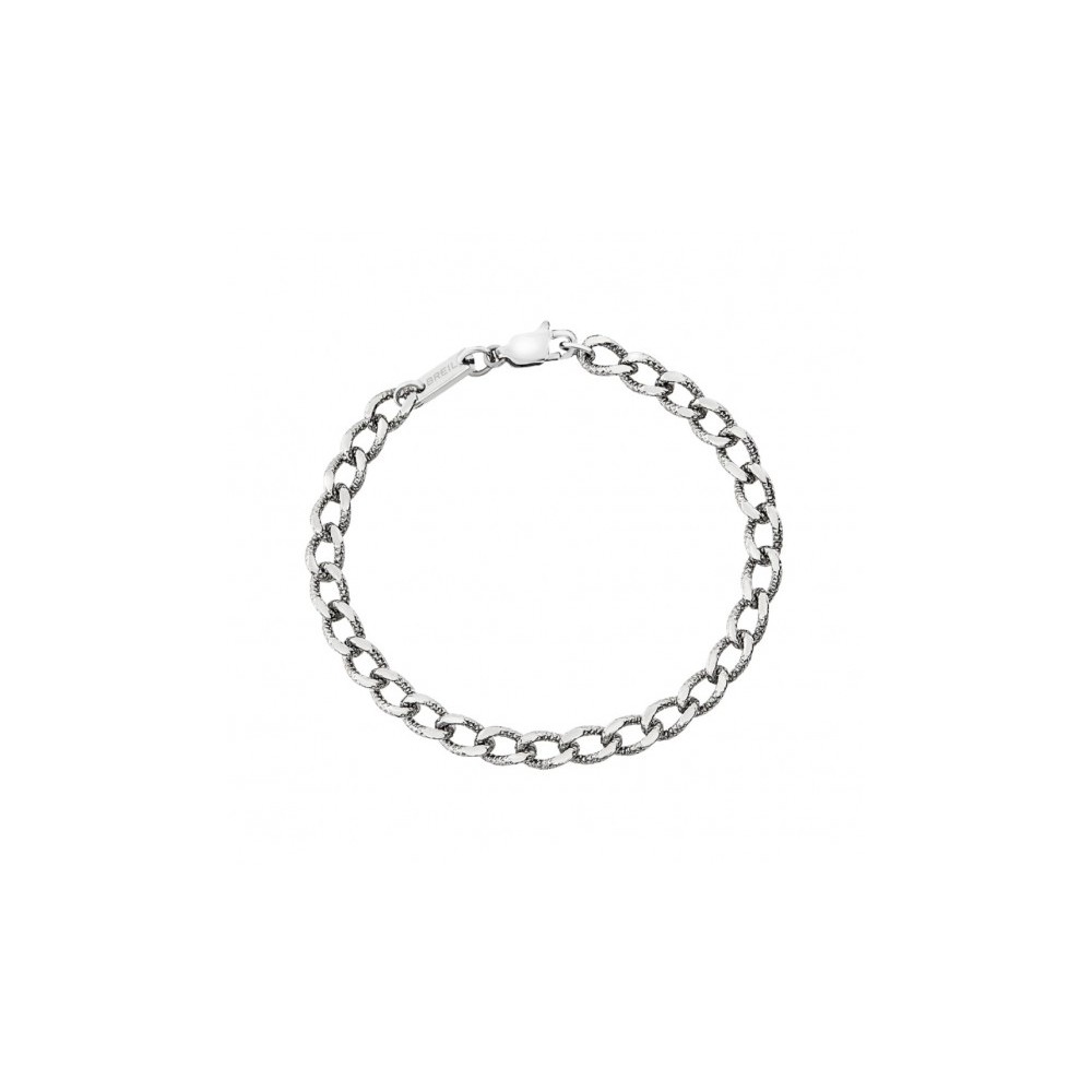 1 - Breil Gritty men's chain bracelet TJ3531 316L steel