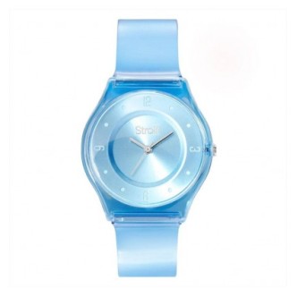 1 - Stroili Mississipi women's watch only time blue 1688928 silicone case and strap