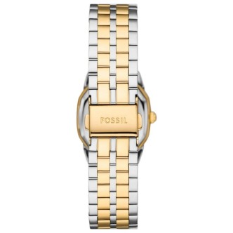 1 - Orologio donna Fossil Harlow bicolor ES53612 solo tempo cassa e bracciale acciaio