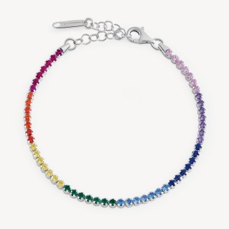 1 - Bracciale Fancy multicolore donna Brosway FJR08 argento