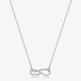 1 - Collana Chakra serpente donna BHKN147 acciaio