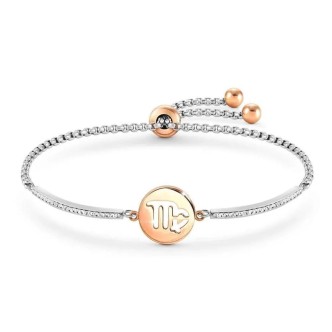 1 - MILLELUCI Virgo women's bracelet Nomination 028014/006 steel