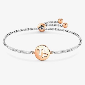 1 - Bracciale MILLELUCI Capricorno donna Nomination 028014/010 acciaio