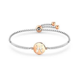 1 - Bracciale MILLELUCI Pesci donna Nomination 028014/012 acciaio