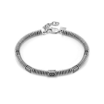 1 - Bracciale B-yond Hyper Rondelle uomo Nomination  028943/001 acciaio