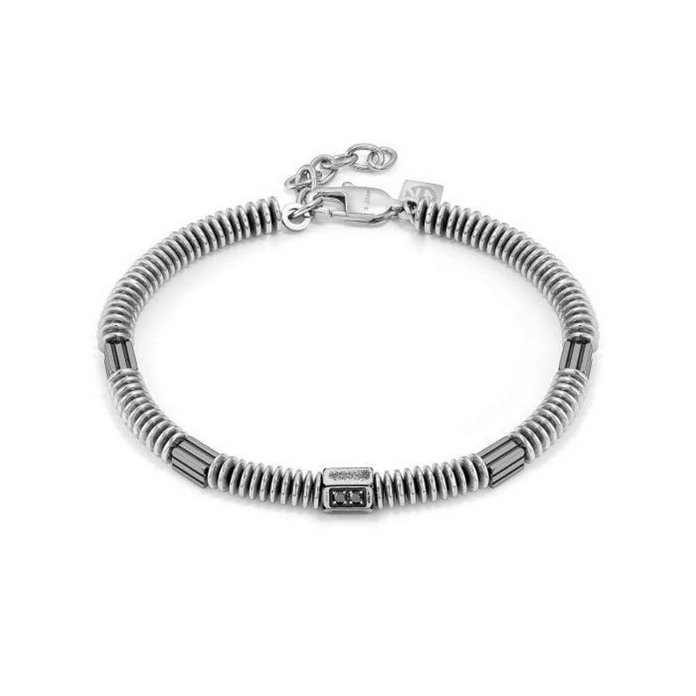 1 - Nomination 028943/001 Men's B-yond Hyper Rondelle Steel Bracelet