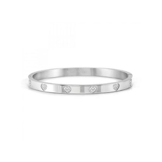 1 - PRETTY BANGLES women's bracelet Heart Nomination 029503/004 steel