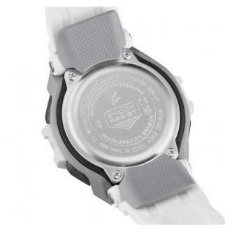 1 - Casio G-Shock Bluetooth men's watch white GBD-300-7ER resin case and strap