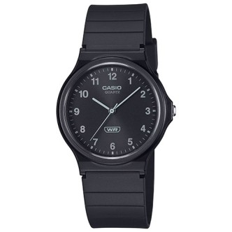 1 - Casio Collection unisex watch black MQ-24B-1BEF resin case and strap