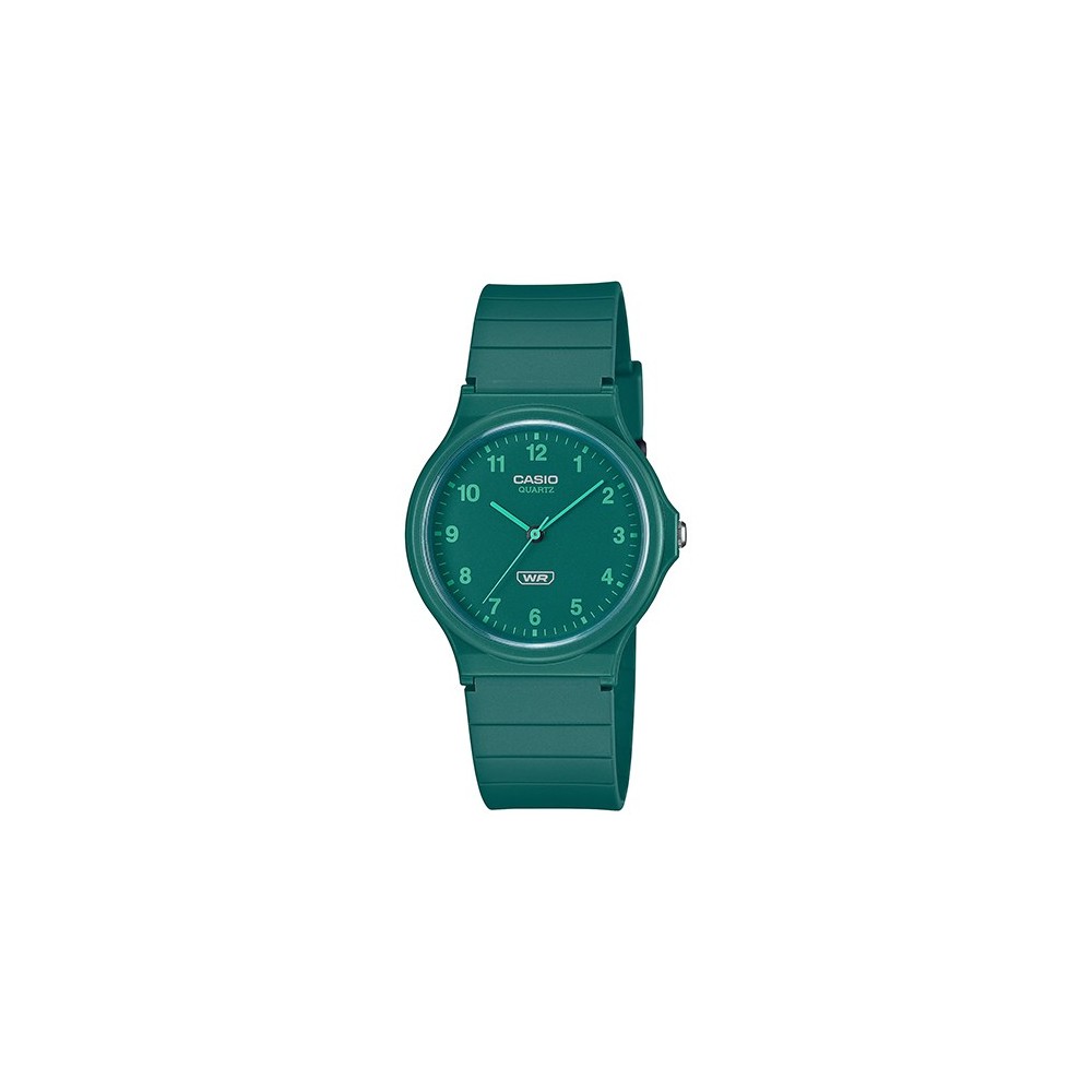 1 - Orologio unisex Casio Collection verde MQ-24B-3BEF cassa e cinturino in resina