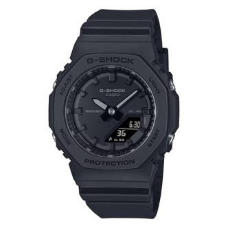 1 - Casio G-Shock men's watch black GMA-P2100BB-1AER resin case and strap