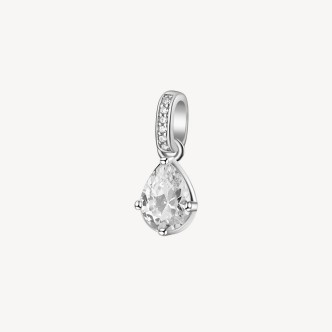 1 - Pendant FANCY white drop Brosway FIW30 women silver