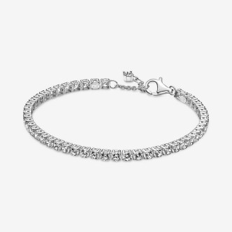 1 - Bracciale donna tennis Pandora Argento 925 con zirconi bianchi 591469C01-18